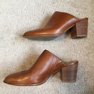Madewell The Harper Mule English saddle women’s size 7.5